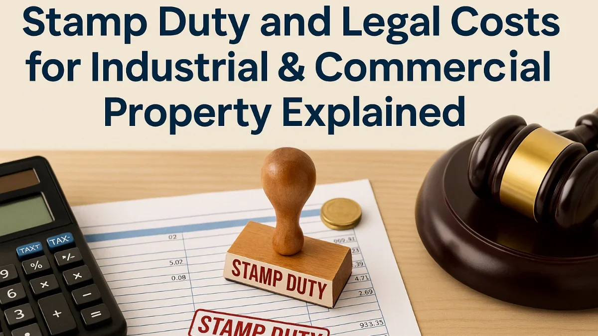 Stamp Duty and Legal Costs for Industrial & Commercial Property Explained