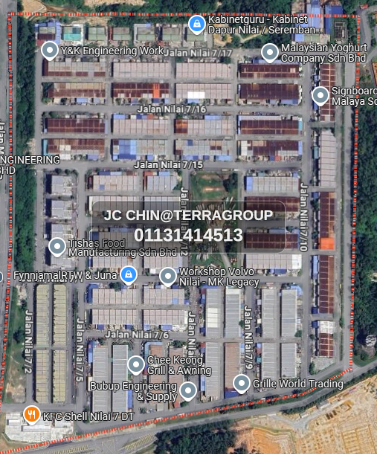 1.5 Sty Light Factory for Sale @ Nilai 7 – 30x100